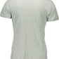 Gray Cotton Men T-Shirt