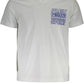 White Cotton Men T-Shirt