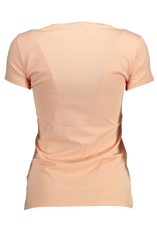 Pink Cotton Women TShirt