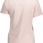 Pink Cotton Women T-Shirt