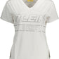 White Cotton Women T-Shirt