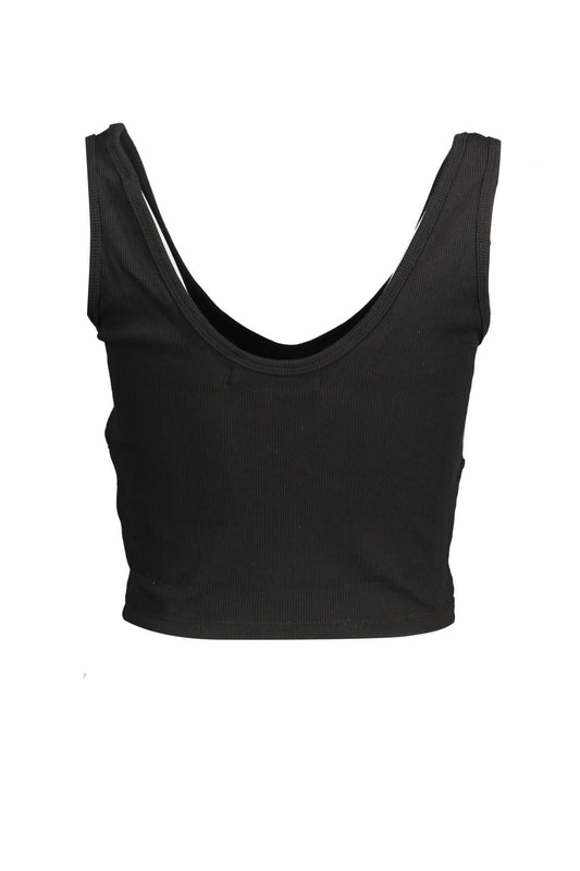 Black Cotton Women Underwear Top