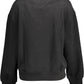 Black Cotton Women Sweater