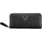 Black Polyurethane Women Wallet