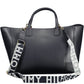 Blue Polyethylene Women Handbag