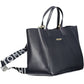 Blue Polyethylene Women Handbag