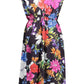 Blue Viscose Women Dress