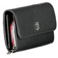 Black Polyurethane Women Wallet