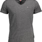 Black Cotton Men T-Shirt