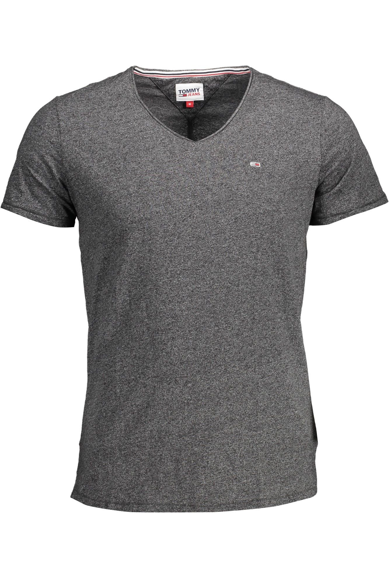 Black Cotton Men T-Shirt