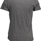 Black Cotton Men T-Shirt