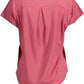 Pink Cotton Women T-Shirt