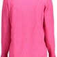 Pink Cotton Women Cardigan