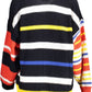 Blue Cotton Women Cardigan