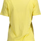 Yellow Cotton Women TShirt
