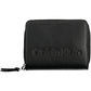 Black Polyurethane Women Wallet