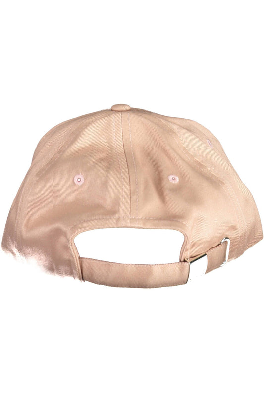 Pink Cotton Women Hat