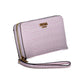 Pink Polyurethane Women Wallet