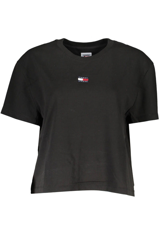 Black Cotton Women Top