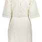 White Cotton Women Dress