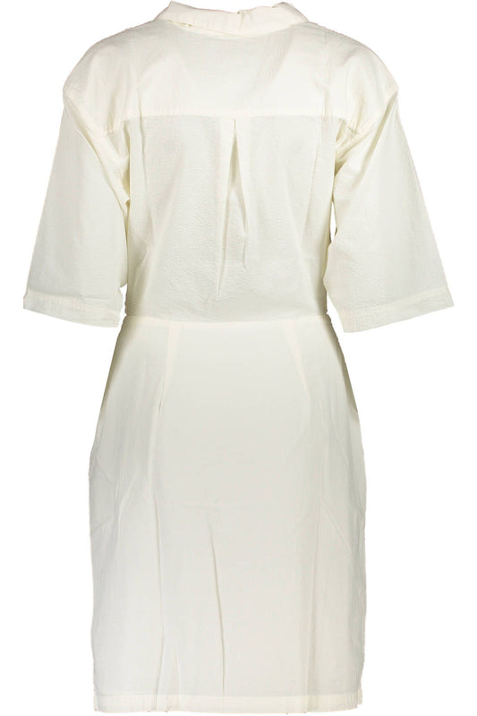 White Cotton Women Dress