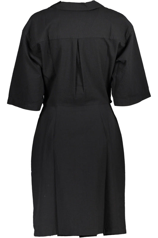 Black Cotton Women Dress