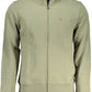 Green Cotton Men Sweater