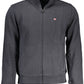 Black Cotton Men Sweater
