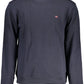 Blue Cotton Men Sweater