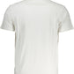White Cotton Men Polo Shirt