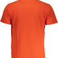 Red Cotton Men Polo Shirt