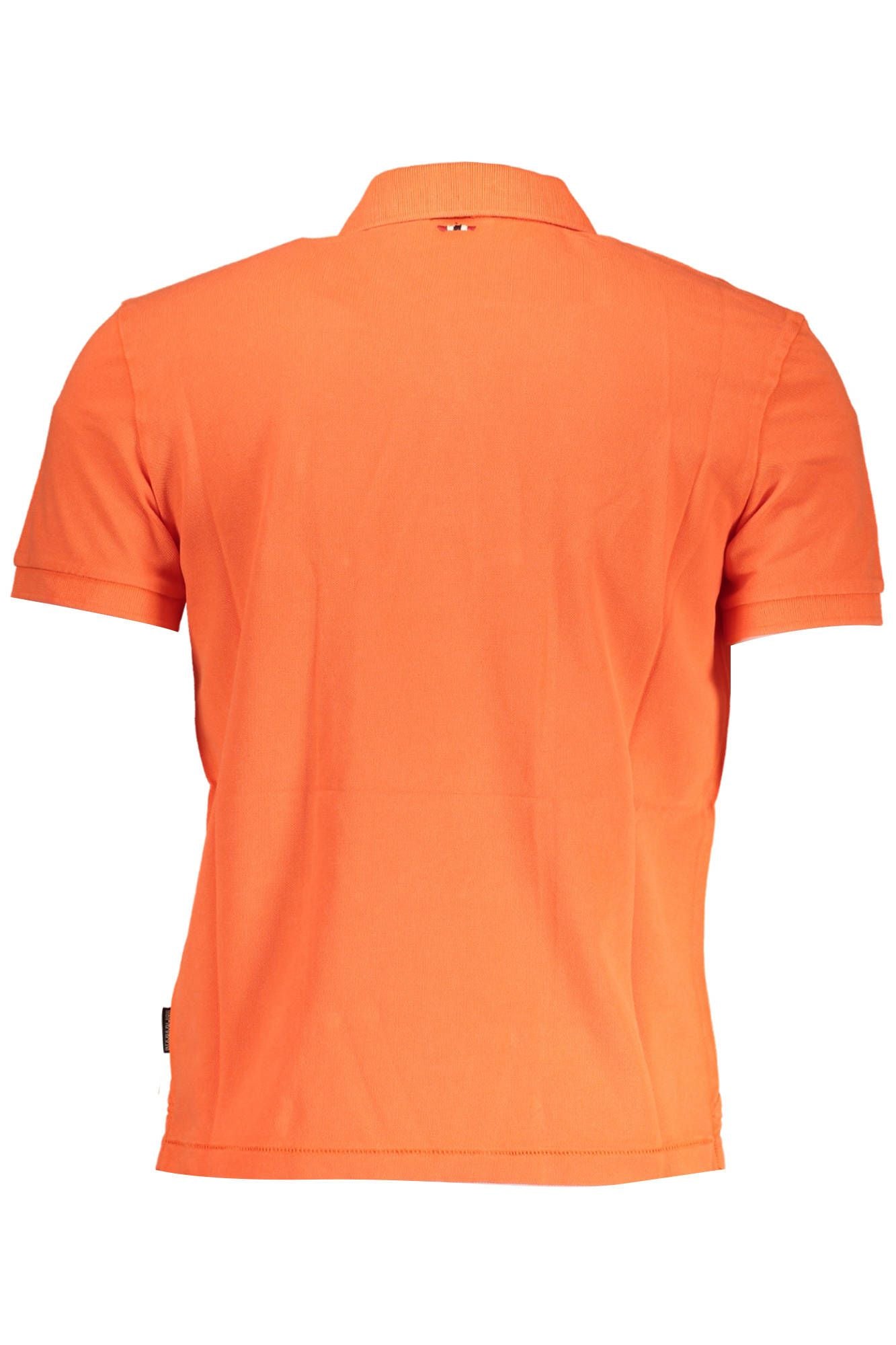 Red Cotton Men Polo Shirt
