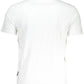 White Cotton Men T-Shirt