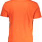Red Cotton Men T-Shirt