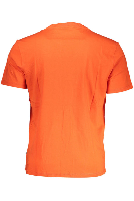 Red Cotton Men T-Shirt