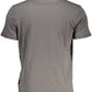 Gray Cotton Men T-Shirt