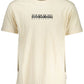 White Cotton Men T-Shirt
