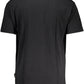 Black Cotton Men T-Shirt