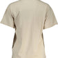 Beige Cotton Women Top