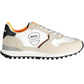 White Leather Mens Sneaker
