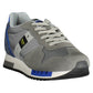Gray Polyester Men Sneaker