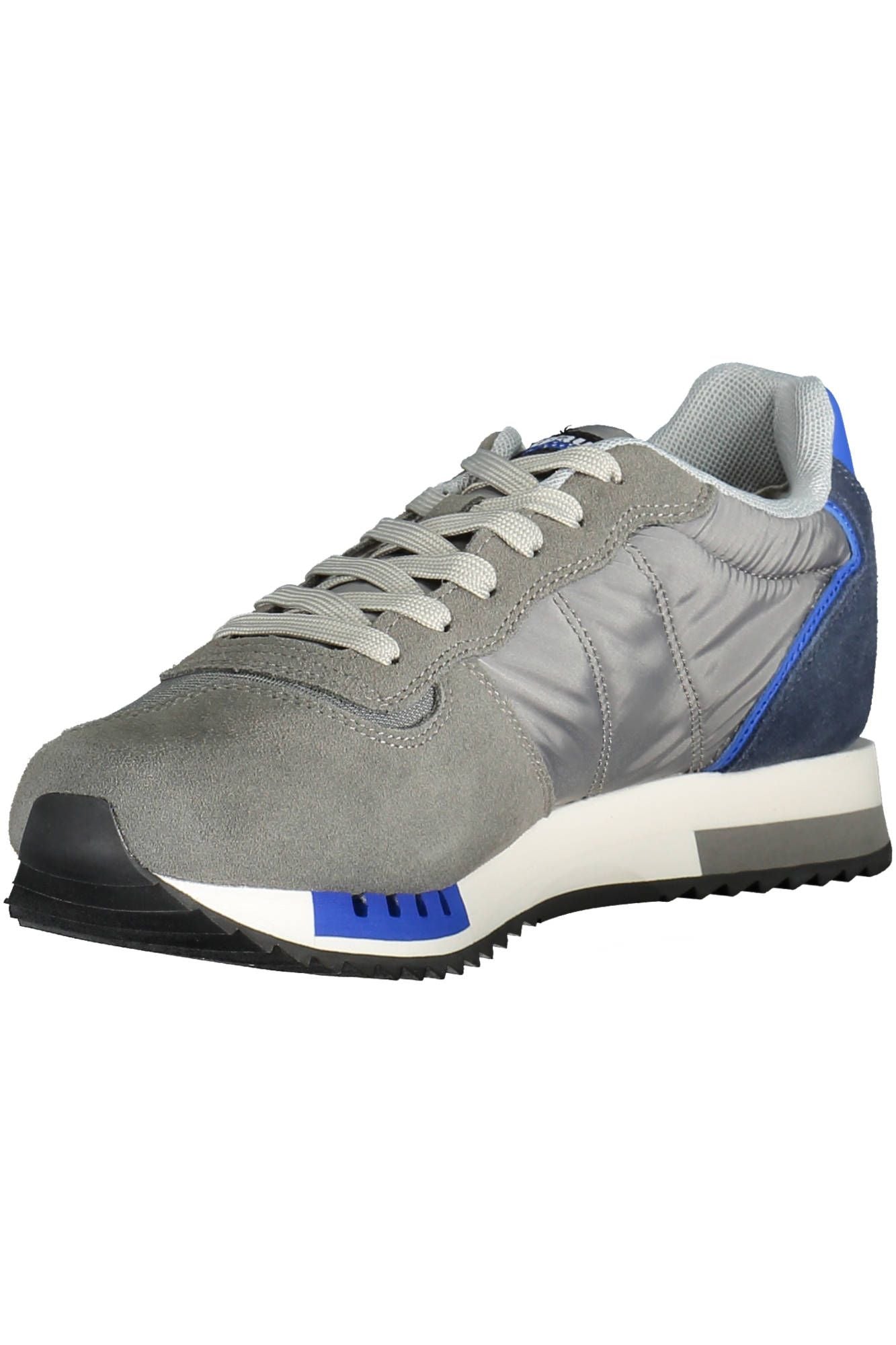 Gray Polyester Men Sneaker