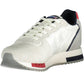 White Polyester Men Sneaker