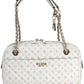 White Polyurethane Women Handbag