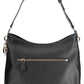 Black Polyethylene Women Handbag