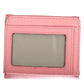 Pink Polyurethane Women Wallet
