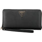 Black Polyurethane Women Wallet