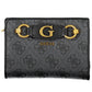 Black Polyurethane Women Wallet