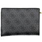 Black Polyurethane Women Wallet
