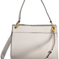 Gray Polyethylene Women Handbag